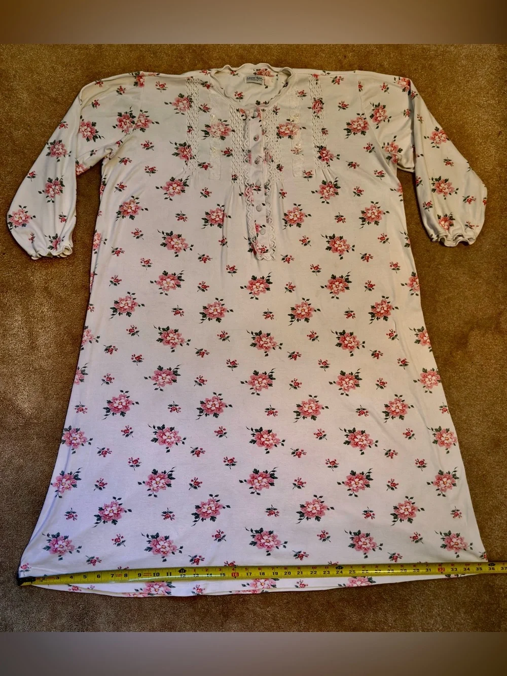(#218) Laurel Rose Vintage Women’s Nightgown